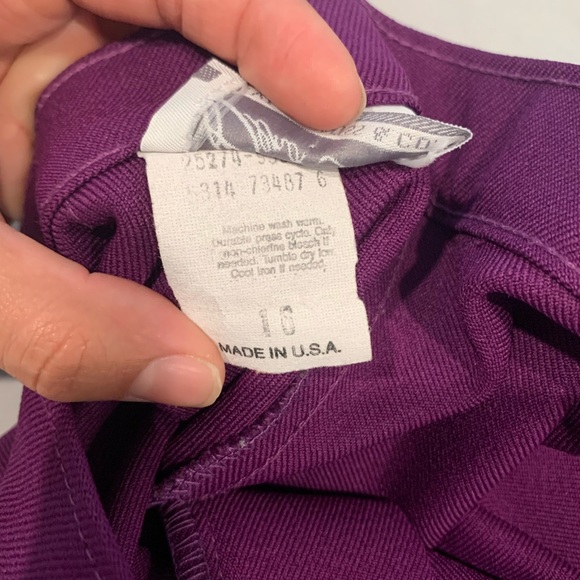 VINTAGE Levi’s Eggplant/Purple Bend Over Pants 💜 - Picture 2 of 7